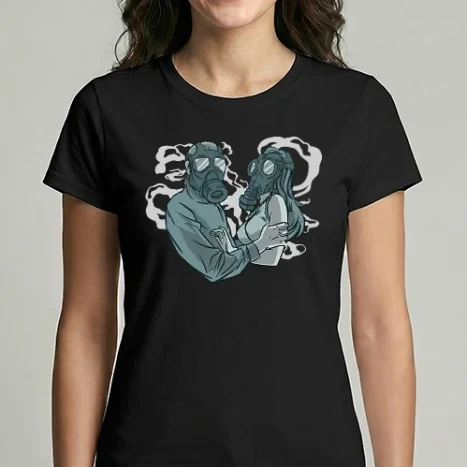 Női Imperial póló - Maszkos szerelmesek