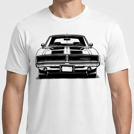 Férfi Imperial póló - Dodge Charger 1970