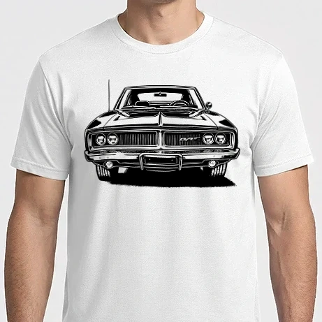 Férfi Imperial póló - Dodge Charger 1969