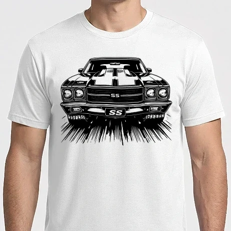 Férfi Imperial póló - Chevrolet Chevelle SS 1970