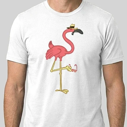 Férfi Alap póló - Mafia Flamingo