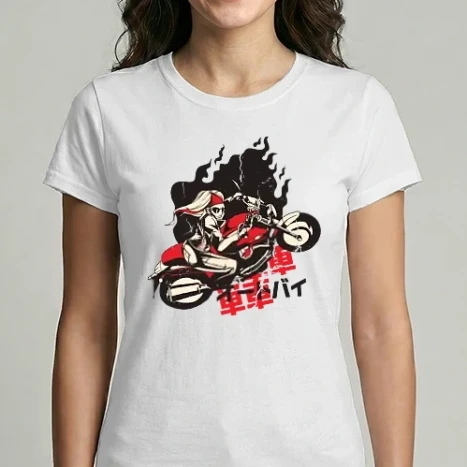 Női Imperial póló - Motoros csaj