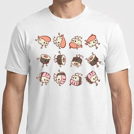 Férfi Imperial póló - Sushi Roll