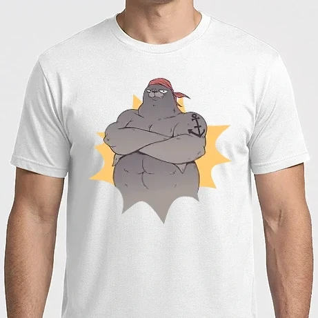 Férfi Imperial póló - Kalóz fóka