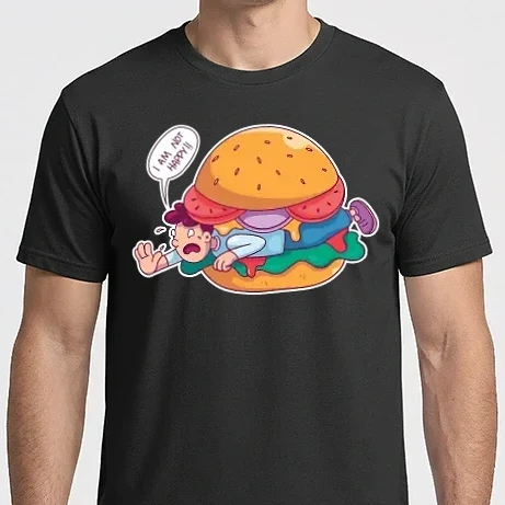 Férfi Imperial póló - Burger Man