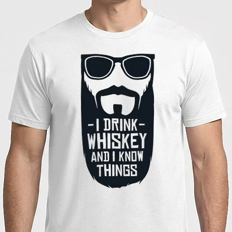 Férfi Imperial póló - Whiskeyt iszom