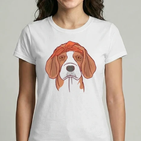 Női Imperial póló - Masnis beagle