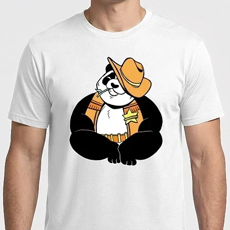 Férfi Imperial póló - Western Panda