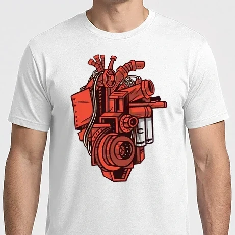 Férfi Imperial póló - Motor szív