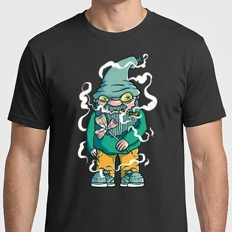 Férfi Imperial póló - Hippie Gnome