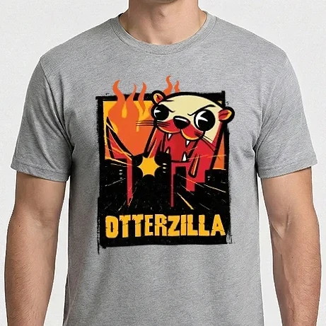 Férfi Imperial póló - Otterzilla