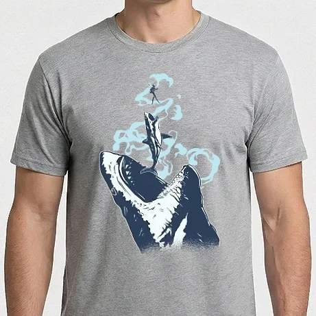 Férfi Imperial póló - Megalodon