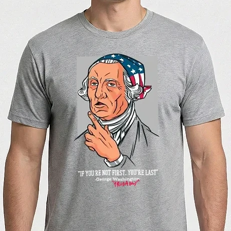 Férfi Imperial póló - George Washington