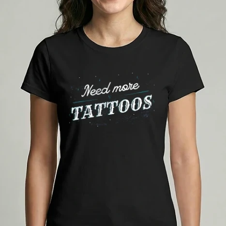 Női Imperial póló - Need More Tattoos