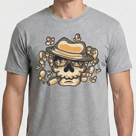 Férfi Imperial póló - Gang Skull