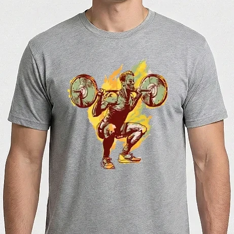 Férfi Imperial póló - Guggolás