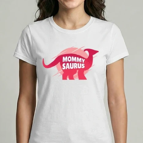 Női Imperial póló - Mommy Saurus