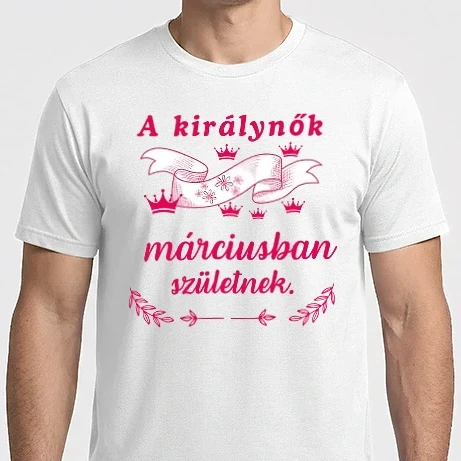 Férfi Imperial póló - Szülinap királynők március