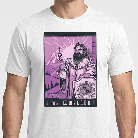 Férfi Imperial póló - A császár tarot 