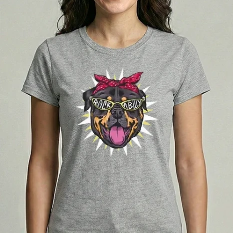 Női Imperial póló - Rockabilly Rottweiler