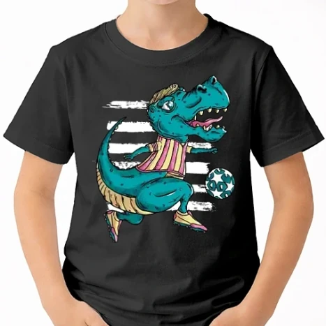 Uniszex gyerek Póló - TRex Foci