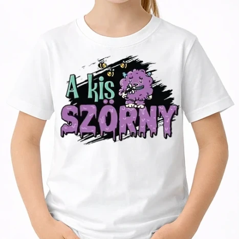 Uniszex gyerek Póló - Szörnyet teremtettem páros szörny