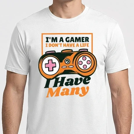 Férfi Imperial póló - Gamer élet