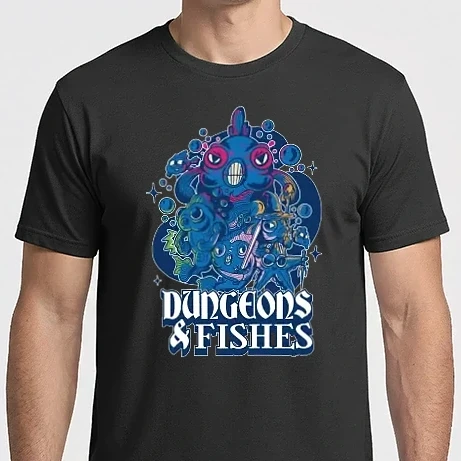Férfi Imperial póló - Dungeons And Fishes