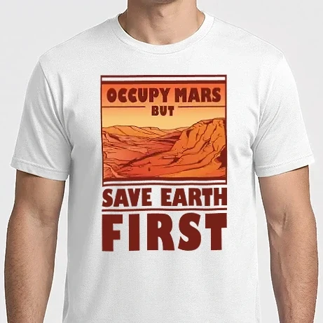 Férfi Imperial póló - Save Earth