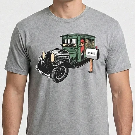 Férfi Imperial póló - Vidéki postás