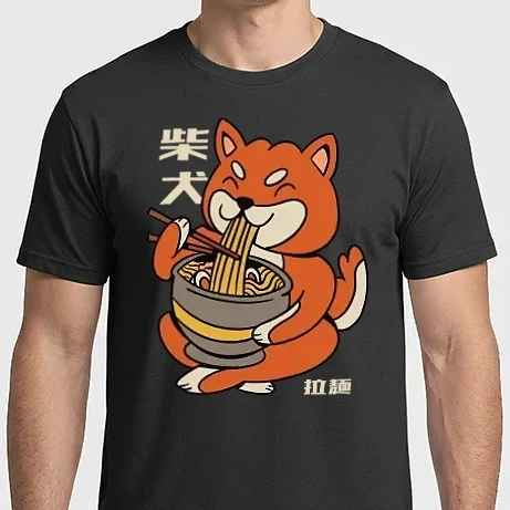 Férfi Imperial póló - Shiba ramennel