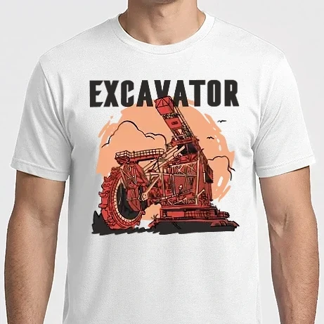 Férfi Imperial póló - Kotrógép