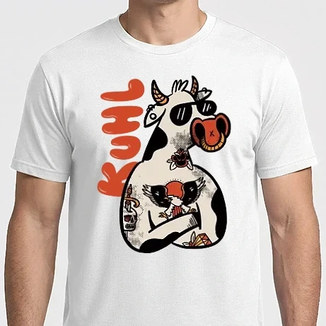 Férfi Imperial póló - Laza tehén