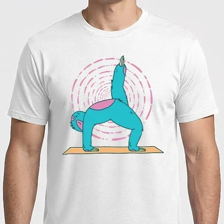 Férfi Imperial póló - Jógás lajhár