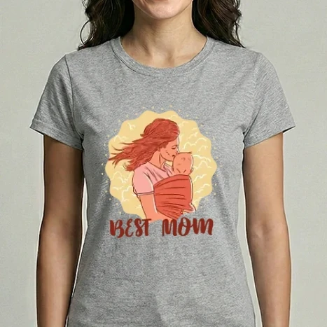 Női Imperial póló - Best Mom