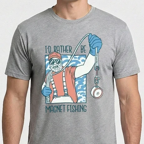 Férfi Imperial póló - Magnet Fishing