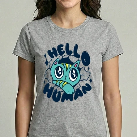 Női Imperial póló - Hello ember