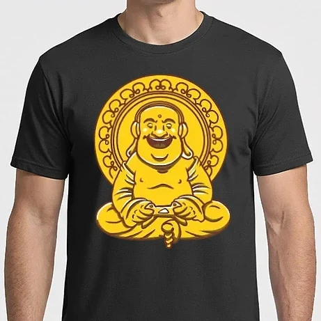Férfi Imperial póló - Gamer buddha