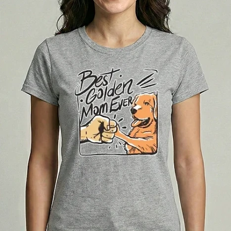 Női Imperial póló - Retriever mom