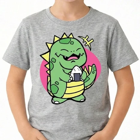 Uniszex gyerek Póló - Onigiri Trex