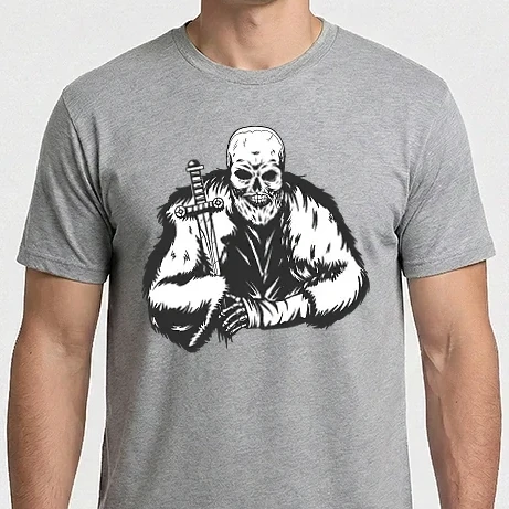 Férfi Imperial póló - Viking Skull