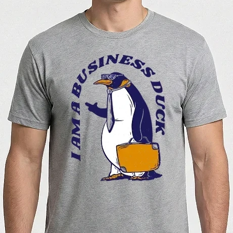 Férfi Imperial póló - Business penguin