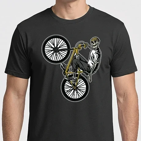 Férfi Imperial póló - Csontváz BMX