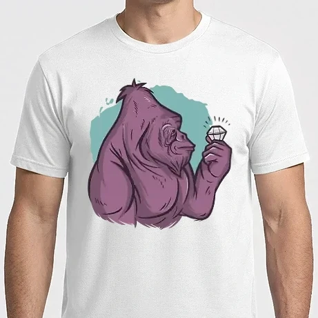 Férfi Imperial póló - gorilla és gyémánt
