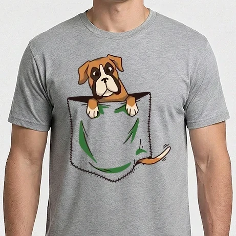 Férfi Imperial póló - Boxer zsebben