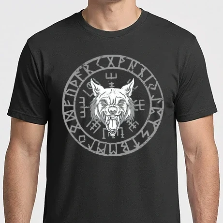 Férfi Imperial póló - Farkas