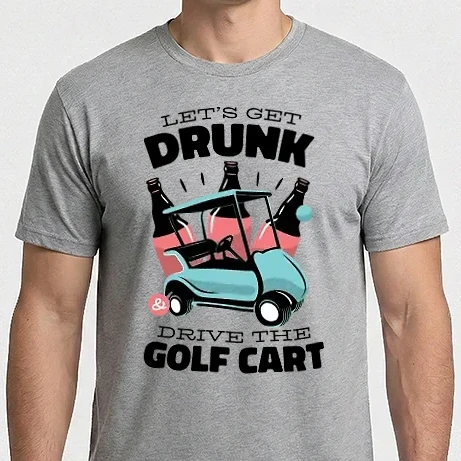 Férfi Imperial póló - Golf kocsi
