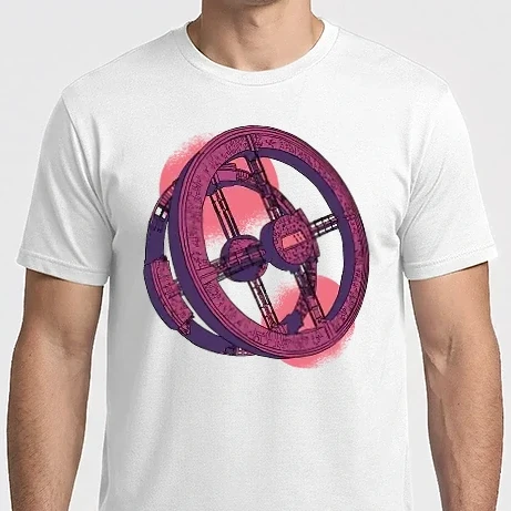 Férfi Imperial póló - Űrállomás