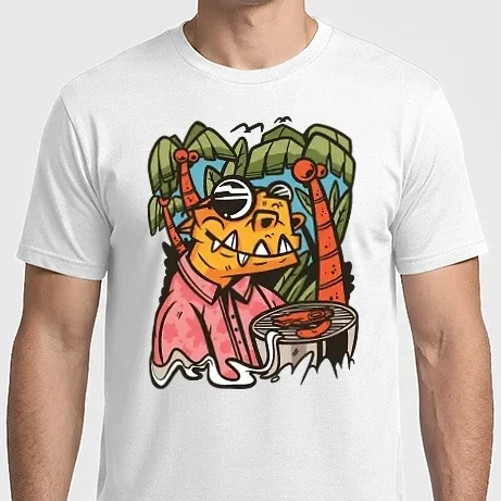 Férfi Imperial póló - Trex BBQ