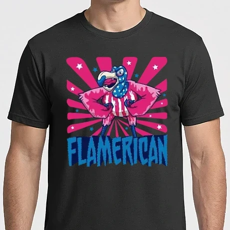Férfi Imperial póló - Flamerican